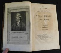 EDWARD GIBBON: A HISTORY OF THE DECLINE AND FALL OF THE ROMAN EMPIRE, London, Vernor Hood &