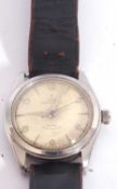 Vintage gent's Tudor Oyster Prince wrist watch, an automatic Swiss made movement, stainless steel