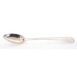 George III silver Old English pattern basting spoon, London 1803, maker's mark Alice & George