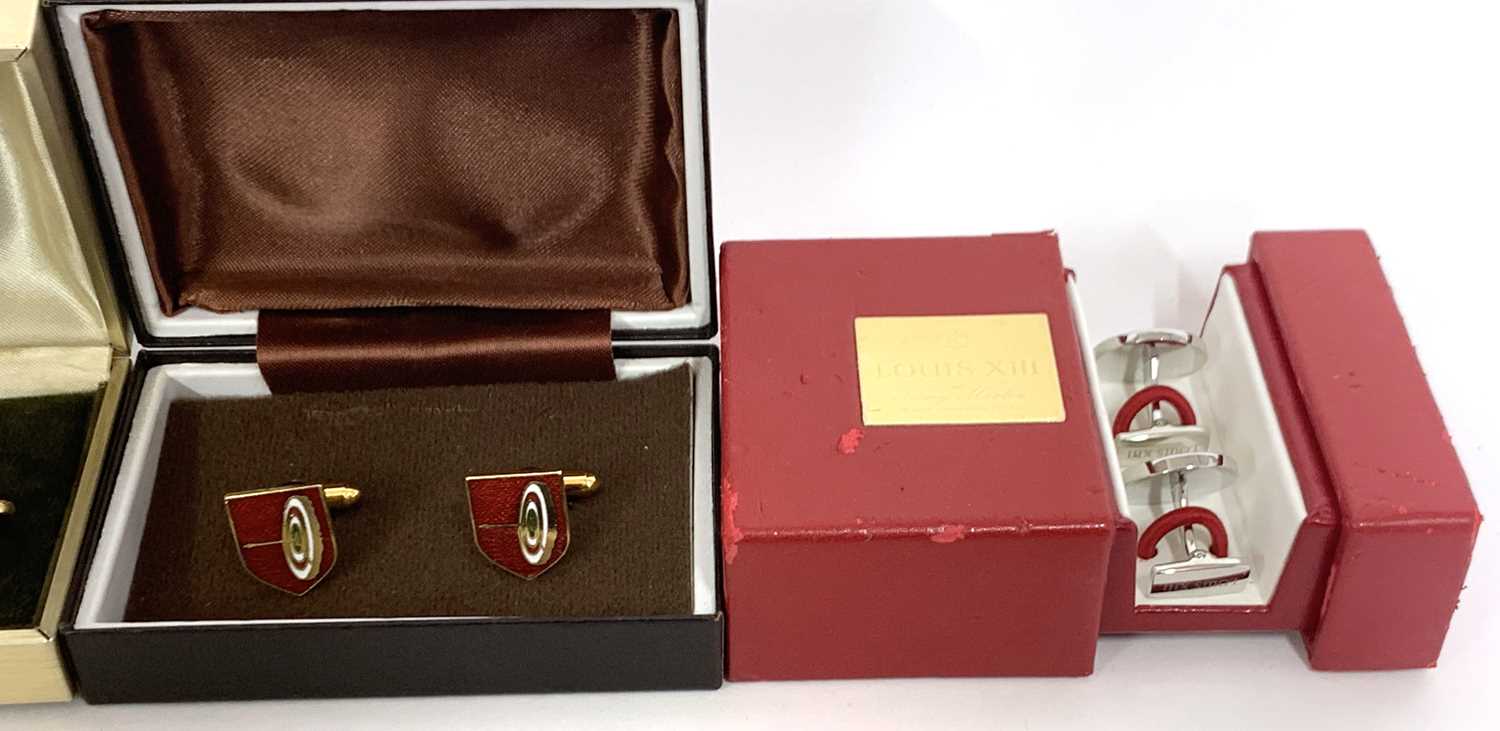 Quantity of mainly gents cuff links (boxed) - Image 7 of 10