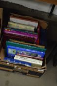 ONE BOX OF MIXED BOOKS