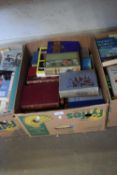 ONE BOX OF MIXED BOOKS