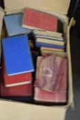 ONE BOX OF MIXED BOOKS