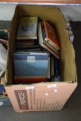 ONE BOX OF MIXED BOOKS