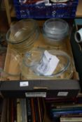 BOX OF PYREX KITCHEN WARES