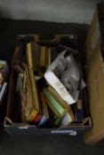 ONE BOX OF MIXED BOOKS