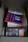 ONE BOX OF MIXED BOOKS