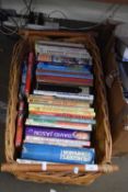 BASKET OF MIXED BOOKS