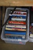 ONE BOX OF MIXED BOOKS