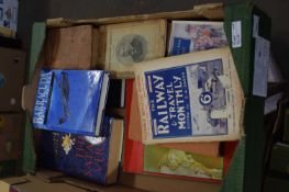 ONE BOX OF MIXED BOOKS AND EPHEMERA