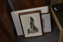 AIDEN KIRKPATRICK, STUDY OF BUCKENHAM FERRY PLUS FURTHER PHOTOGRAPHIC PRINTS, BLAKENEY AND GREAT