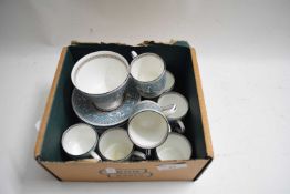 COLLECTION OF WEDGWOOD FLORENTINE PATTERN COFFEE WARES