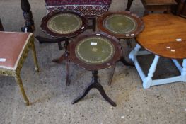 RECTANGULAR STOOL WITH GILT PAINTED FRAME