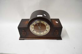 OAK CASED WALL CLOCK