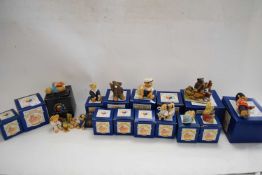 COLLECTION OF PETER FAGIN MODEL TEDDY BEARS