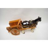 MODEL HORSE AND CART