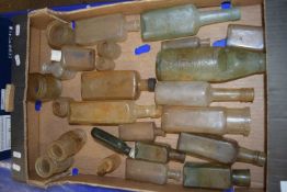 BOX OF VINTAGE BOTTLES