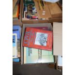 One box of mixed books to include Industrial History/Engineering