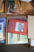 One box of mixed books to include Industrial History/Engineering