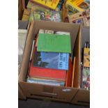 one box of vintage childrens annuals and others