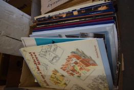 One box of mixed books to include Norfolk/Norwich interests and others