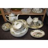 QUANTITY OF JOHNSON BROS 'THE FRIENDLY VILLAGE' TEA AND TABLE WARES