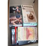 ONE BOX OF MIXED BOOKS