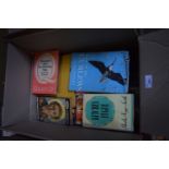 ONE BOX OF MIXED BOOKS