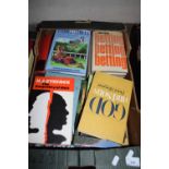 ONE BOX OF MIXED BOOKS