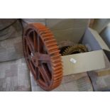 WOODEN COGS, WOODEN PULLEY ETC