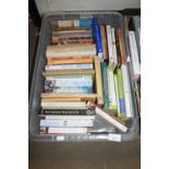 ONE BOX OF PAPERBACK BOOKS