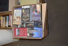 One box of videos