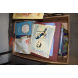 ONE BOX OF MIXED BOOKS