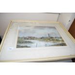 CECIL HODGKINSON, BLYTHBURGH, SUFFOLK, WATERCOLOUR, F/G