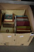 ONE BOX MIXED BOOKS