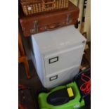 METAL TWO DRAWER FILING CABINET