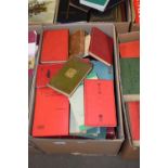 One box of mixed books to include Chambers Encyclopaedia