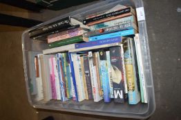 ONE BOX OF MIXED BOOKS