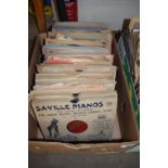 ONE BOX OF 78RPM RECORDS