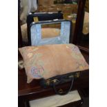 TRAVELLING VANITY CASE AND A CUSHION