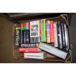 ONE BOX OF MIXED BOOKS