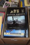 One box of military aircraft interest books