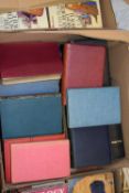 One box of mixed books to include Late Nineteenth and Early Twentieth century clothbound books