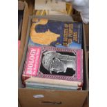 One box of mixed books to include mixed Non-Fiction