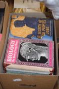One box of mixed books to include mixed Non-Fiction
