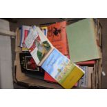 ONE BOX OF MIXED BOOKS