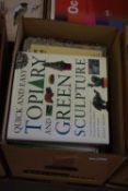 One box of Gardening and Natural History books