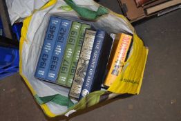 Bag of mixed books to Include Folio Society 1st and 2nd World Wars