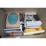 ONE BOX OF MIXED BOOKS