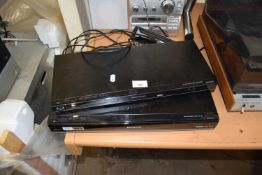 PANASONIC DVD PLAYER AND A PANASONIC FREEVIEW BOX